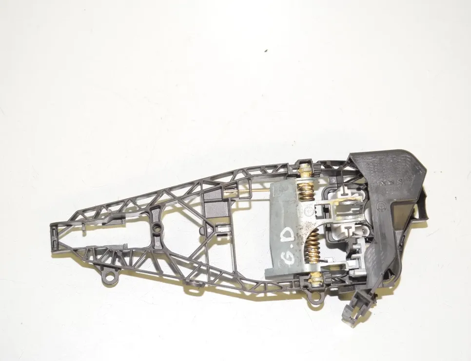 BMW X5 F15 (2013-2018) Rám vnútorného kľučky pravých zadných dverí 51227381874,7381874 27562992