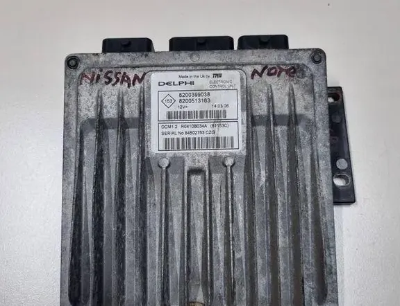 NISSAN Note 1 generation (2005-2014) Riadiaca jednotka motora 8200399038 34010895