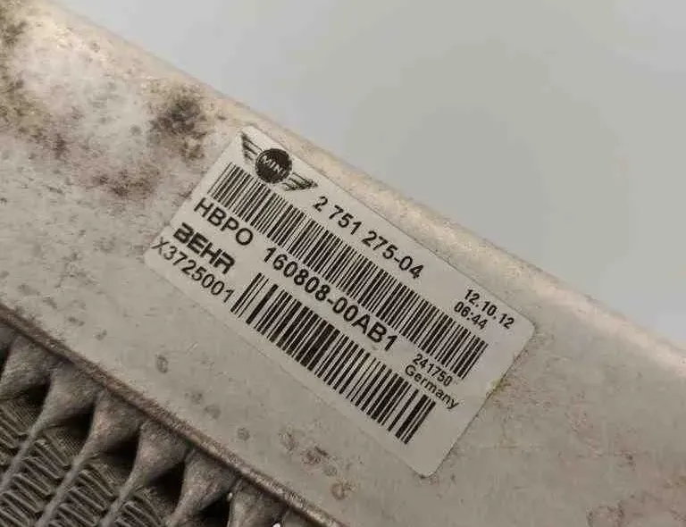 MINI Cooper R56 (2006-2015) Klimatizačný chladič 2751275 32610794