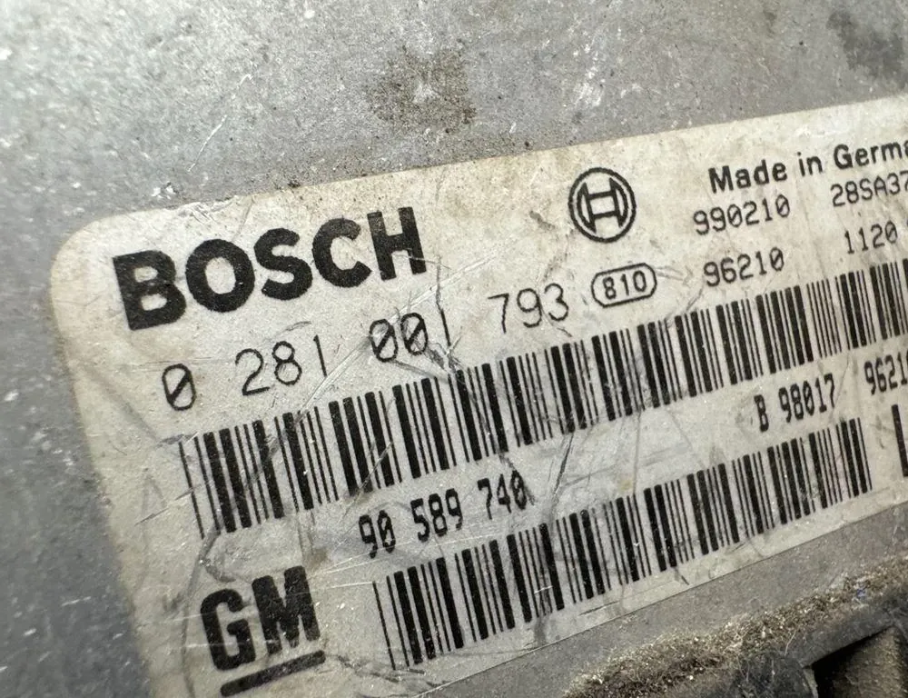 OPEL Frontera B (1998-2004) Riadiaca jednotka motora 90589740,0281001793 34479767