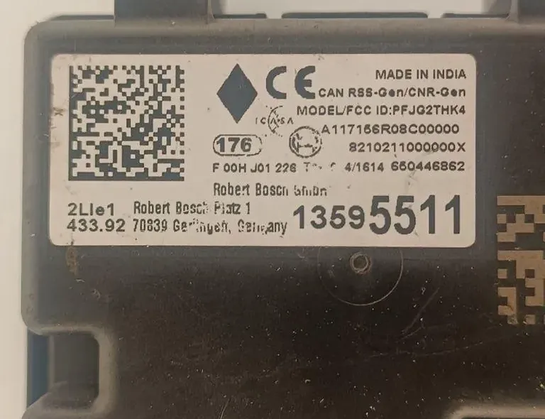 OPEL Insignia B (2017-2024) Блок управления центральным замком 13595511 34470693