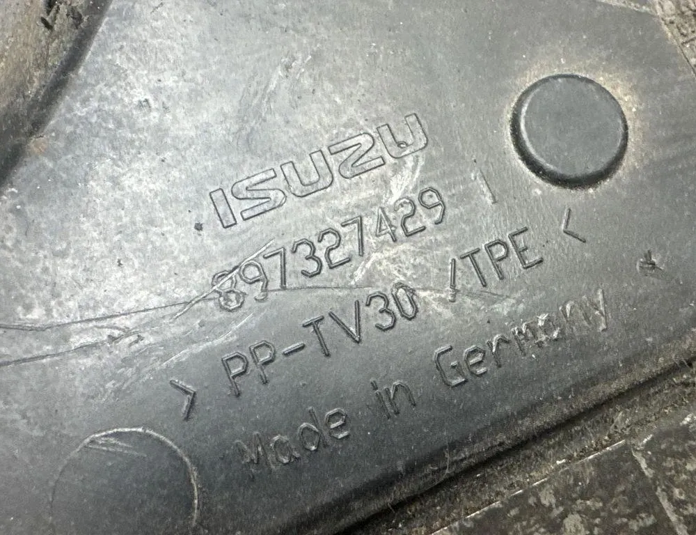 OPEL Astra H (2004-2014) Timing belt protection cover 897327429 34468910