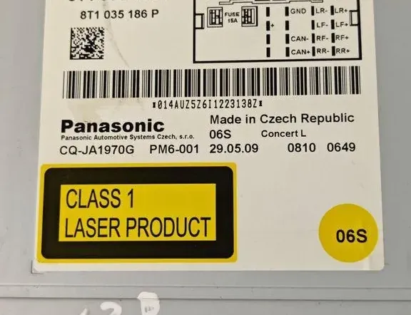 AUDI A4 B8/8K (2011-2016) Автомагнитола с навигацией 8T1035186,8T1035186P,CQJA1970G 34072416