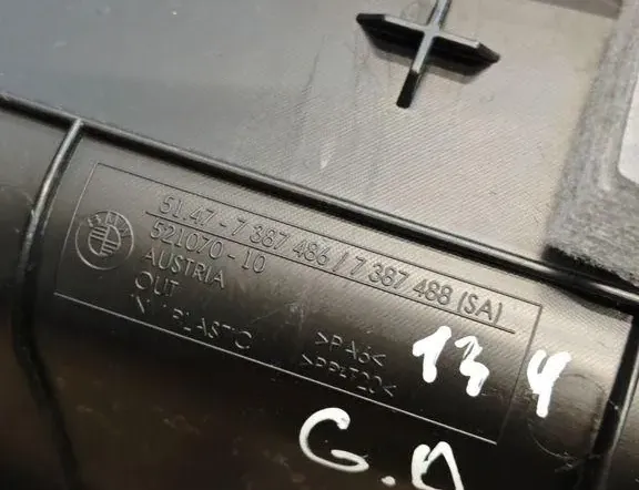 BMW 5 Series G30/G31 (2016-2023) Right Side Trunk Trim 7387486,7387488,51477387486 34039096