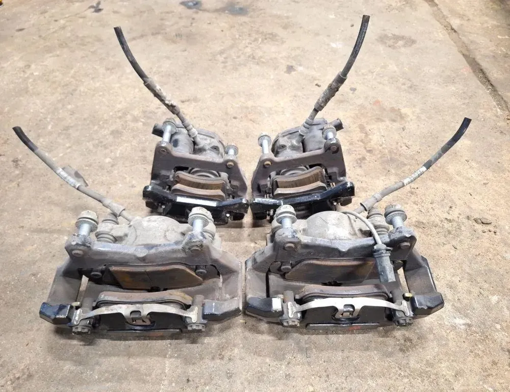 AUDI A5 8T (2007-2016) Brake System Kit Calipers & Discs 4G0515301,8W0615601K,32347485,8W0615601,4G0615415G,4G0515301AF,6455A,8755A,8K0611707E 34047808