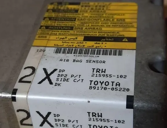 TOYOTA Avensis 2 generation (2002-2009) SRS Control Unit 8917005220,215955102 34077052