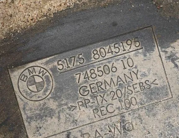 BMW 5 Series F10/F11 (2009-2017) Front Left Mudguards 51758045195,8045195,74850610 34046020