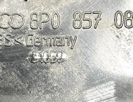 AUDI A3 8P (2003-2013) Panel Trim Side 8P0857085 24726035