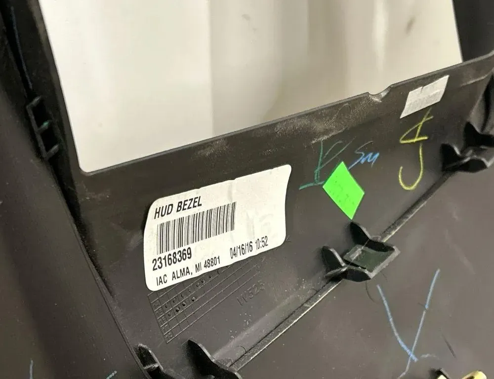 CHEVROLET Camaro 6 generation (2015-2024) Dashboard 84081651 33516611