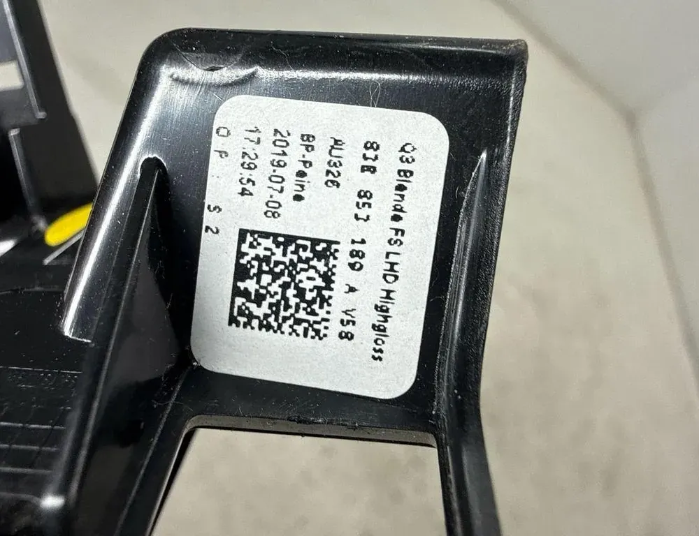 AUDI Q3 F3 (2018-2024) Panel trim shield 83B853189A 33725058