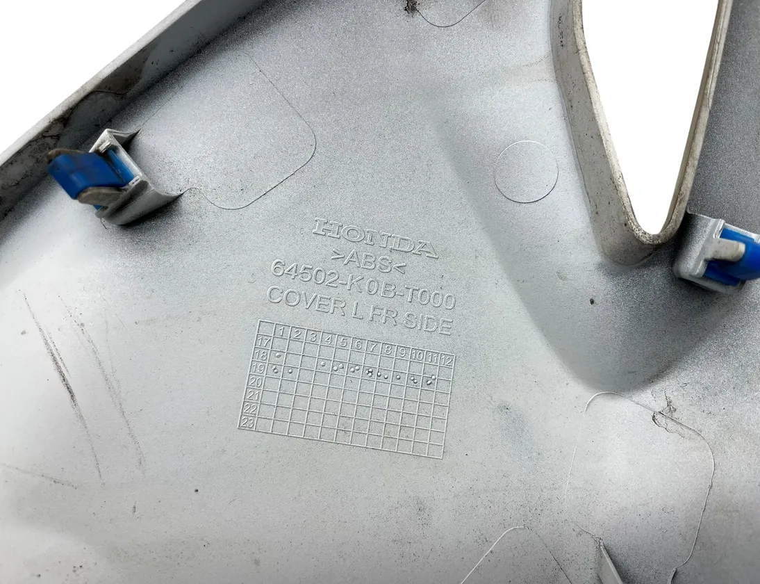 HONDA NSS Ľavý kryt panela obloženia LH 64502-K0B-T000 33931569