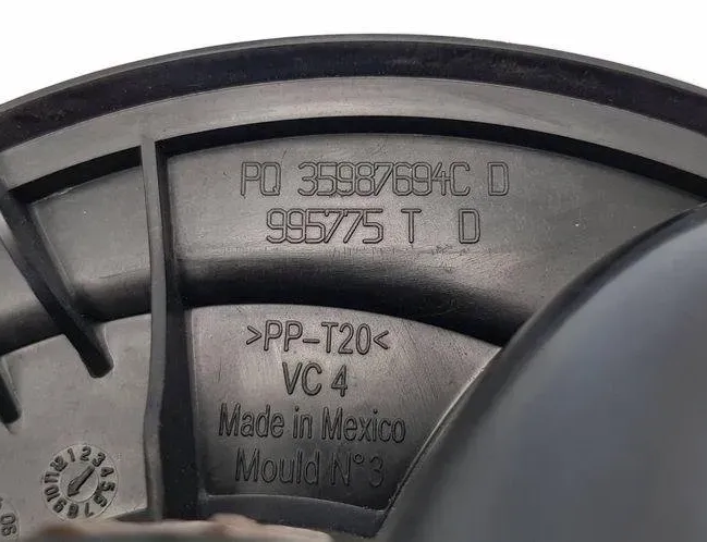 VOLKSWAGEN Golf 5 generation (2003-2009) Interiérový ohrievač 35987694CD 31085540