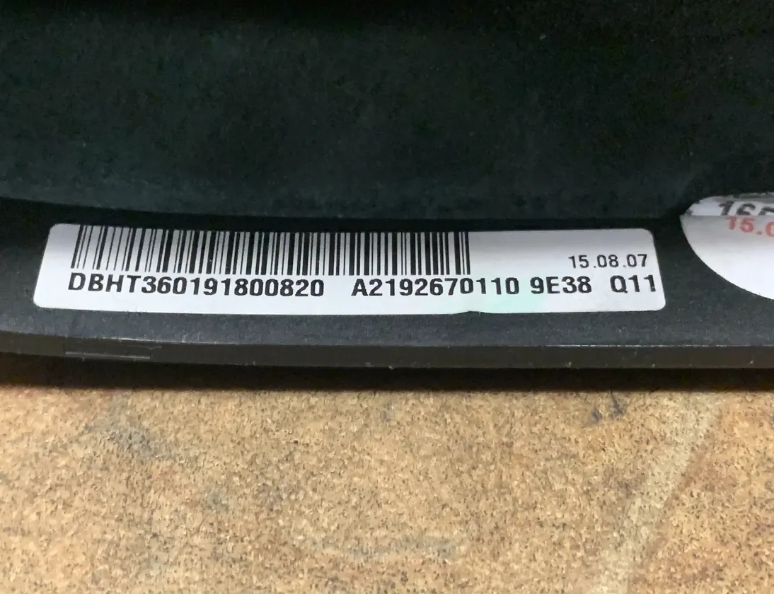 MERCEDES-BENZ CLS-Class C219 (2004-2010) Radenie rýchlostí gombík A2192670110 33939311