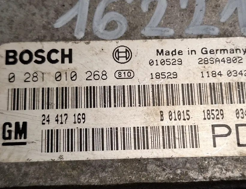 OPEL Zafira A (1999-2003) Блок управления двигателем 010529,28SA4802,0281010268 18236037