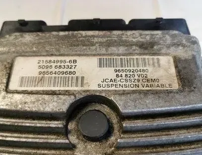 PEUGEOT 607 1 generation (2000-2008) Riadiaca jednotka motora 21584995,9650920480 18237907