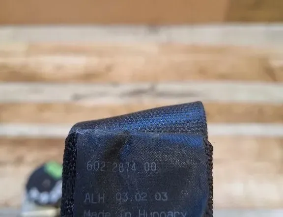 SUZUKI Wagon R 3 generation (2003-2008) Pravý zadný bezpečnostný pás 602287400,0429041 33982297