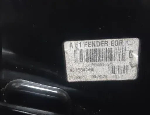 CITROËN C3 2 generation (2009-2016) Rear Left Taillight 6350KQ,9673805480 27392167