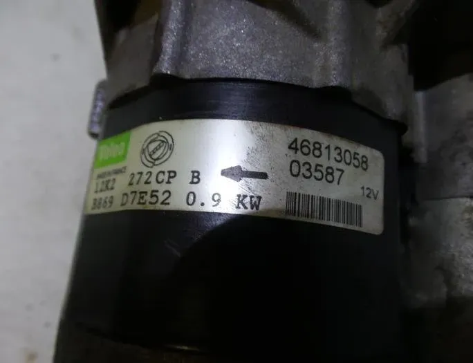 FIAT Stilo 1 generation (2001-2010) Стартер D7E52,46813058 27780624