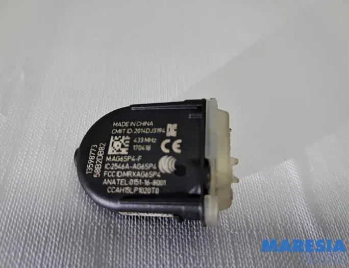 OPEL Karl 1 generation (2015-2020) Датчик давления в шинах 13598773,13589601,0013598773 33531086