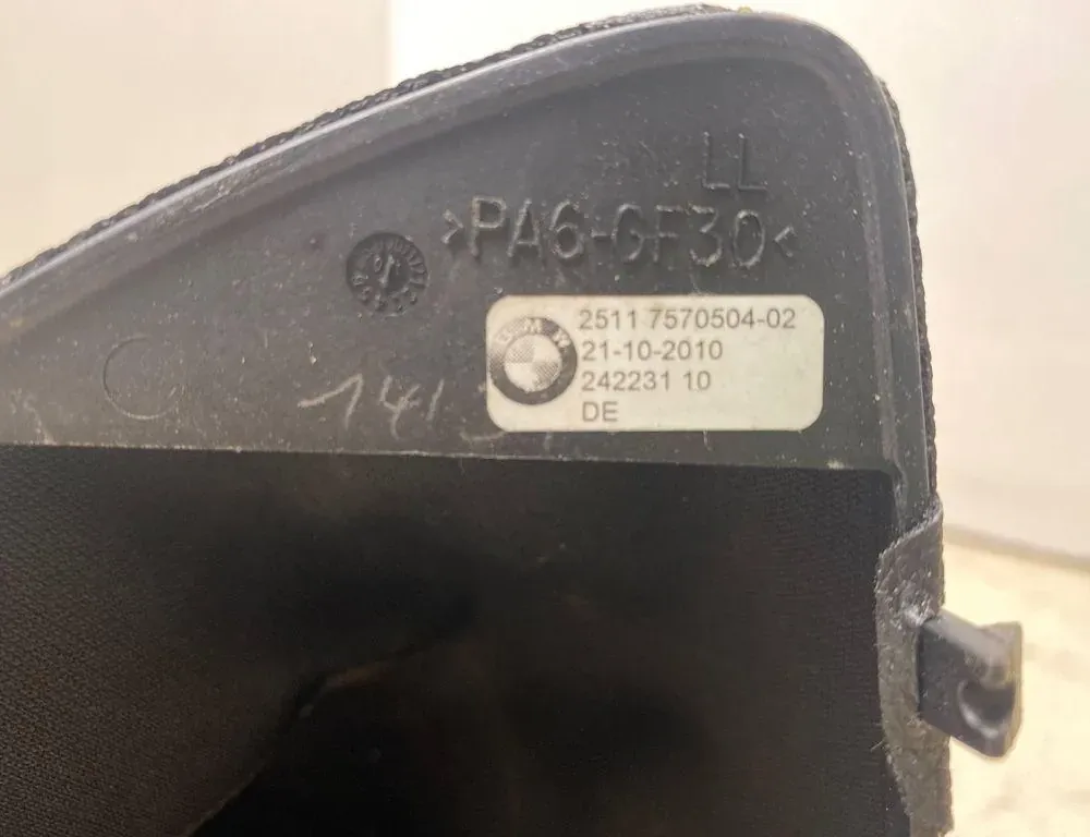 BMW 1 Series E81/E82/E87/E88 (2004-2013) Radenie rýchlostí gombík 7570504,21102010,24223110 34191732