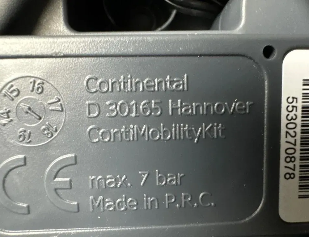 CHEVROLET Cruze 1 generation (2009-2015) Kompresor na pneumatiky D30165HB 34193027