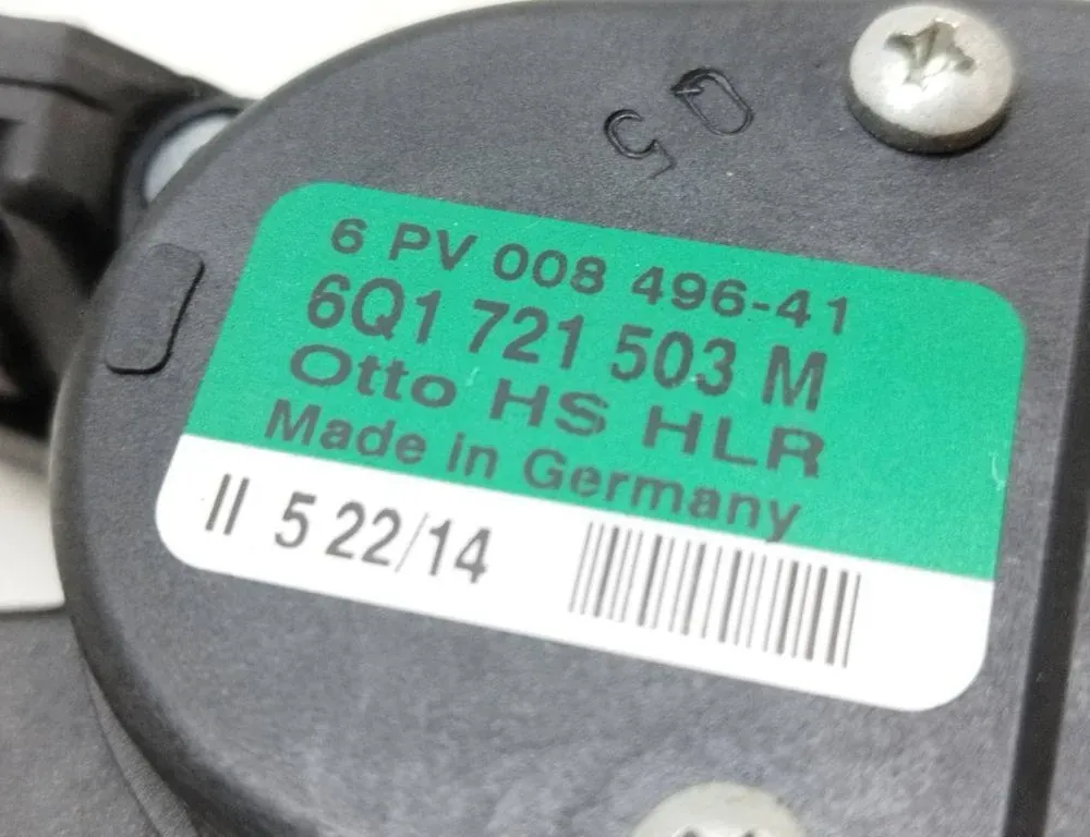 SEAT Ibiza 4 generation (2008-2017) Педаль газа 6Q1721503M 33570897