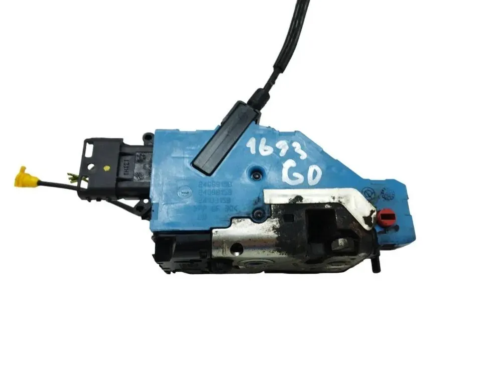 PEUGEOT 207 1 generation (2006-2009) Rear Right Door Lock 24099816 33849406