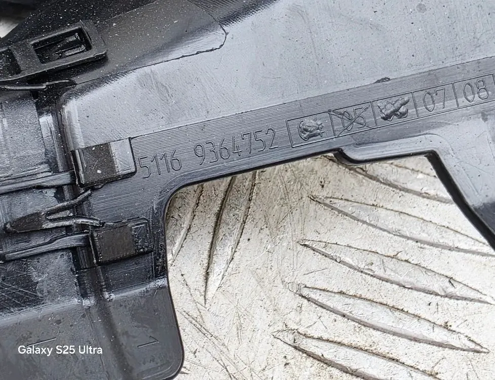 BMW X3 M F97 (2019-2023) Ozdoba vnútorného zrkadla 9364752,51169364752,9364751 33126380