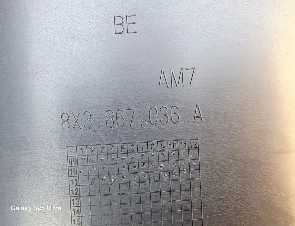 AUDI A1 8X (2010-2020) Обшивка задней правой двери 8X3867036,8X3867036A 33538861