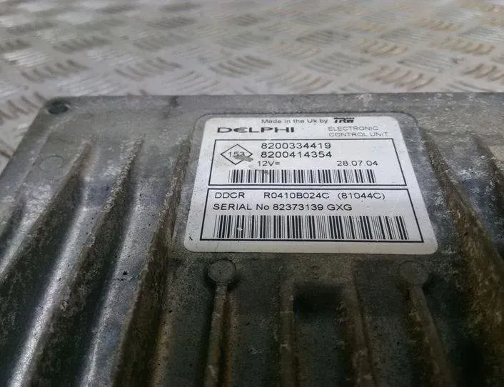 RENAULT Megane 2 generation (2002-2012) Engine Control Unit ECU 8200414354,8200334419 22239317