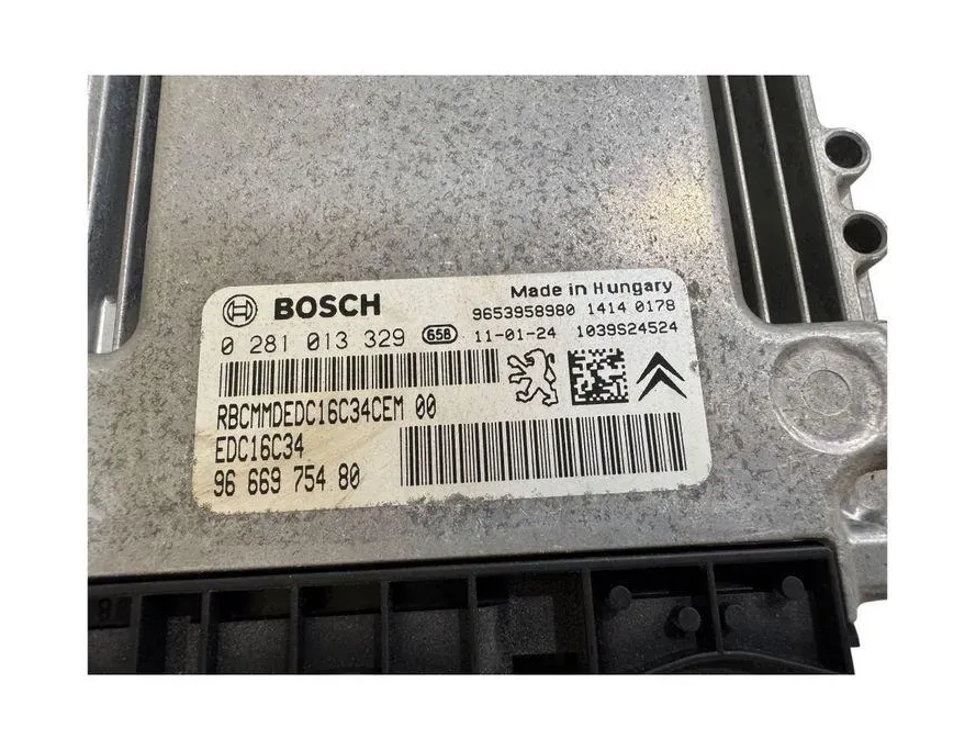 CITROËN Berlingo 2 generation (2008-2023) Блок управления двигателем 9653958980,0281013329,9666975480 32817334