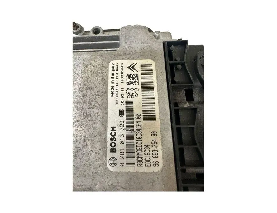 CITROËN Berlingo 2 generation (2008-2023) Блок управления двигателем 0281013329,9653958980 34063615