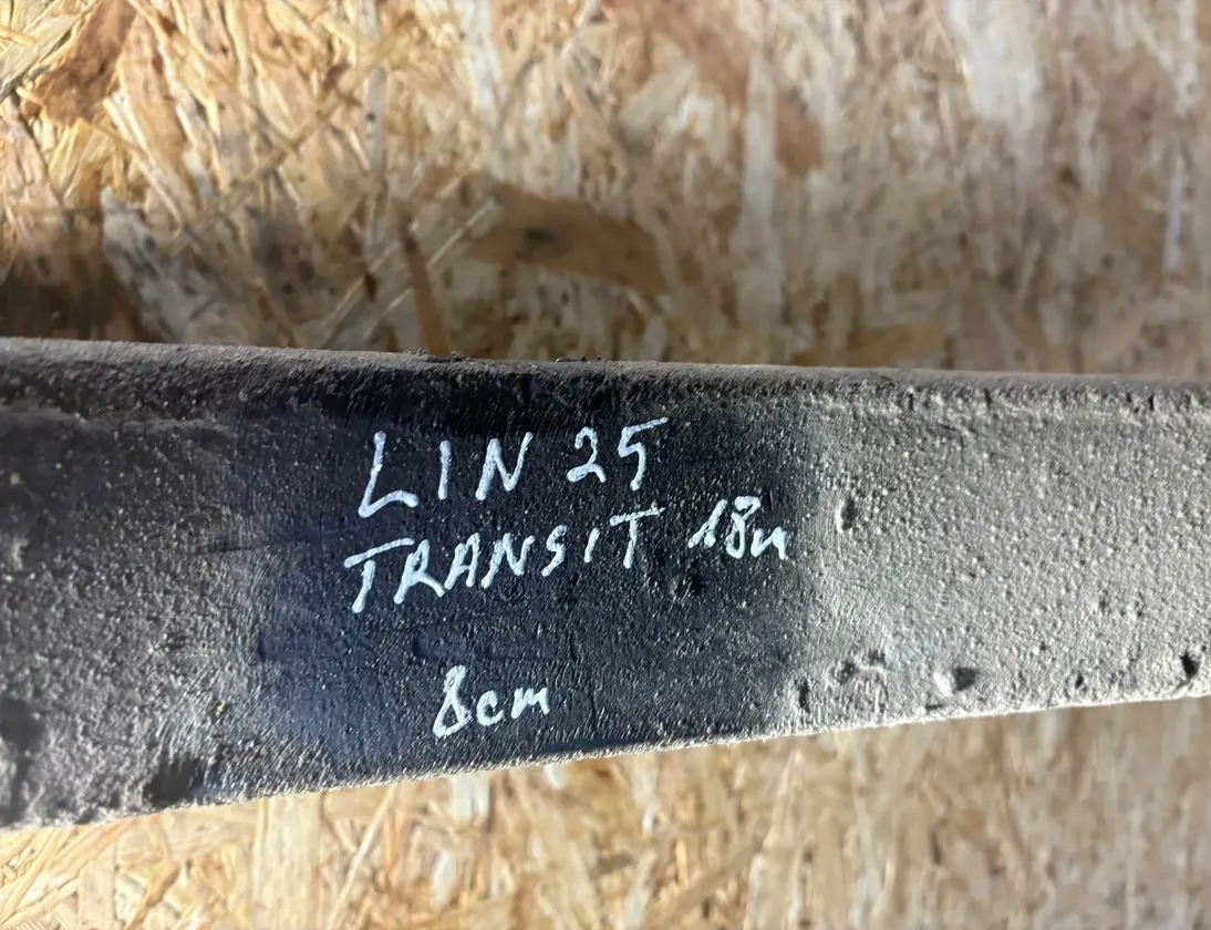 FORD Transit 4 generation (2013-2024) Rear Right Leaf Spring 33603873