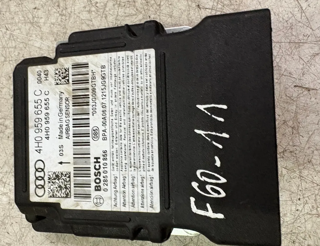 AUDI A8 D4/4H (2010-2018) SRS Control Unit 4H0959655C 34484129