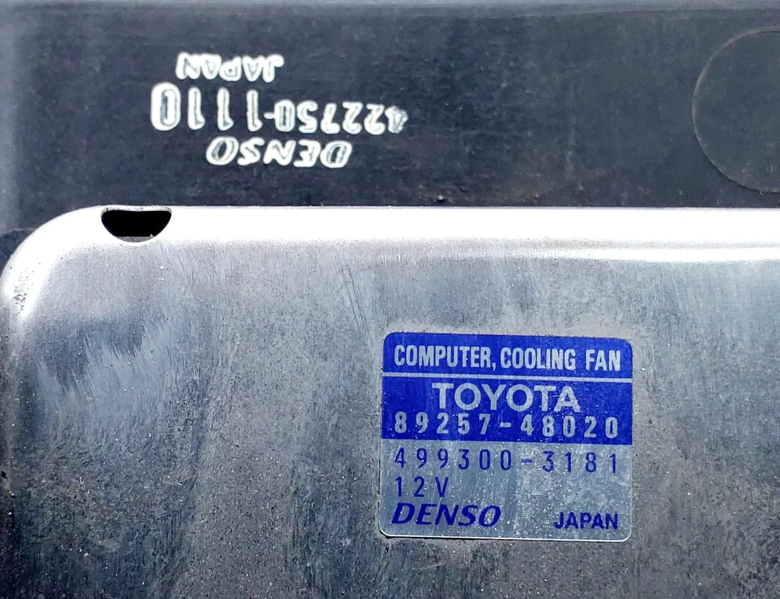 LEXUS RX 2 generation (2003-2009) Chladiace diely 122072-0400,89257-48020,422750-1110 17395561