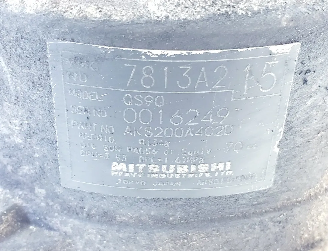 CITROËN C-Crosser 1 generation (2007-2013) Hасос кондиционера 7813A215 33725574