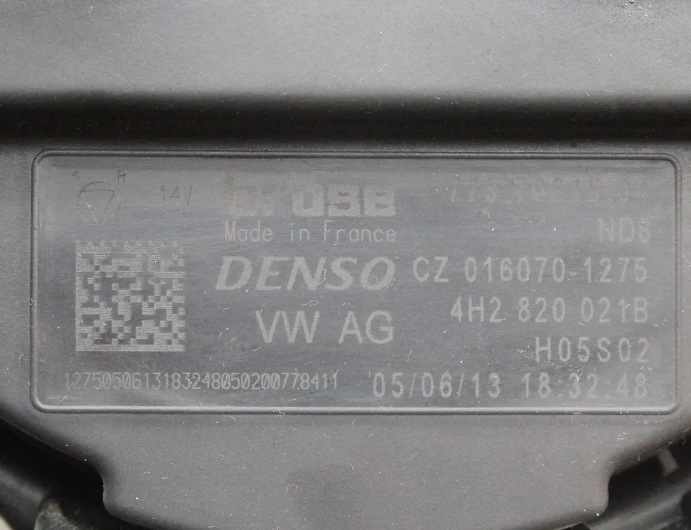 AUDI A6 C7/4G (2010-2020) Heater Blower Fan 4H2820021B 23161689