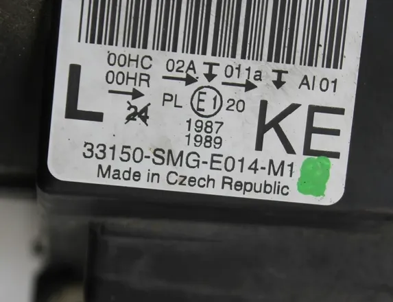HONDA Civic Type R 8 generation (2006-2010) Фара передняя левая 33150-SMG-E014-M1 33547950