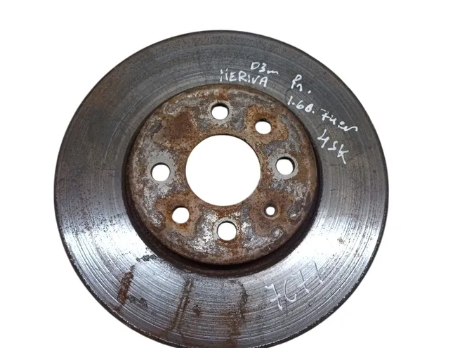 OPEL Meriva 1 generation (2002-2010) Pravý predný brzdový disk 33577076