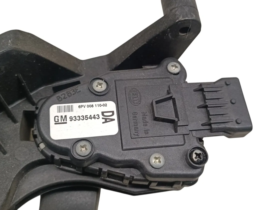 OPEL Meriva 1 generation (2002-2010) Throttle Pedal 93335443 33577715
