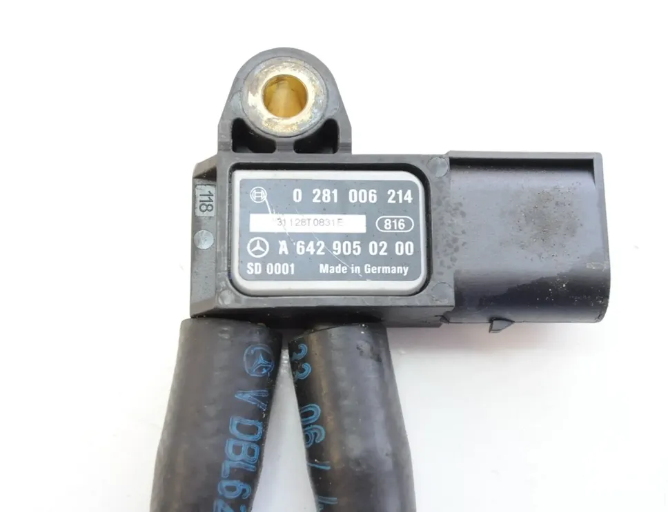 MERCEDES-BENZ C-Class W205/S205/C205 (2014-2023) DPF Pressure Sensor 0281006214,A6429050200 2207084