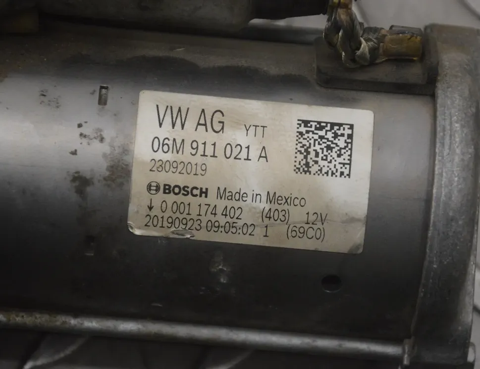 AUDI Q5 FY (2016-2024) Стартер 23092019,0001174402,06M911021A 22204953