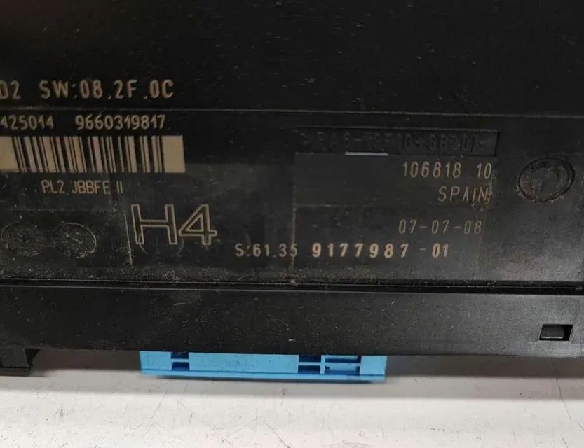 BMW 3 Series E90/E91/E92/E93 (2004-2013) Komfortná ovládacia jednotka 9177987 33635911