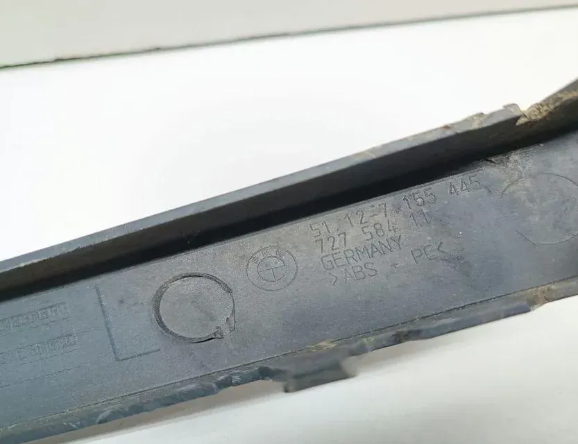 BMW 7 Series E65/E66 (2001-2008) Rear Left Bumper Molding 7155445 33678724