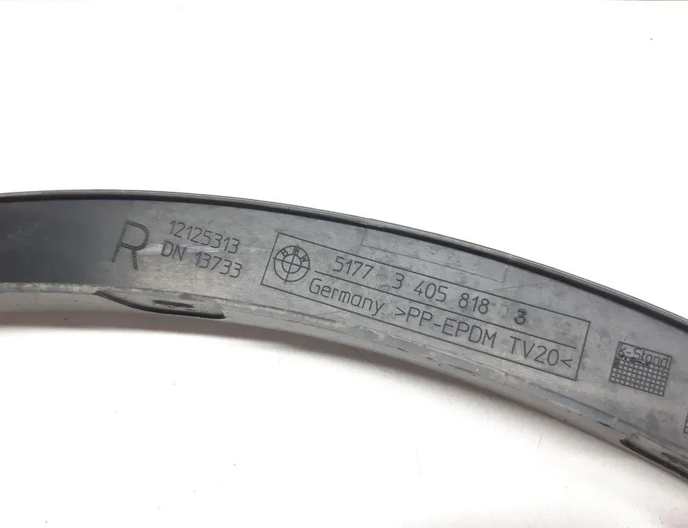 BMW X3 E83 (2003-2010) Накладка переднего правого крыла 3405818 33689781