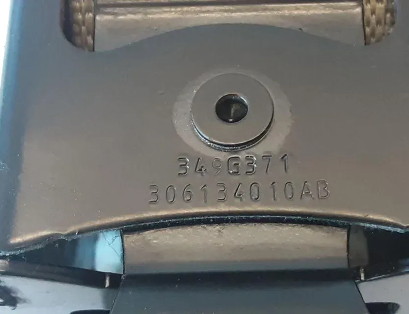 OPEL Insignia A (2008-2016) Rear Left Seatbelt 349G371 33696504