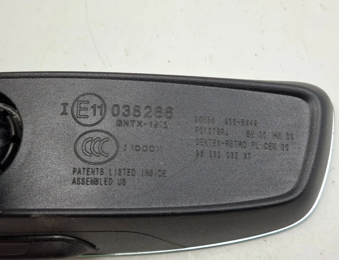 PEUGEOT 3008 2 generation (2017-2023) Vnútorné spätné zrkadlo 96332062XT,9055949 33557438