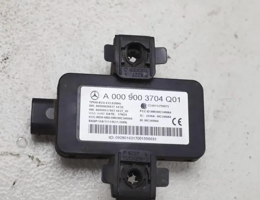 MERCEDES-BENZ CLA-Class C117 (2013-2016) Модуль контроля давления в шинах A0009020412,A0009003704 33284950