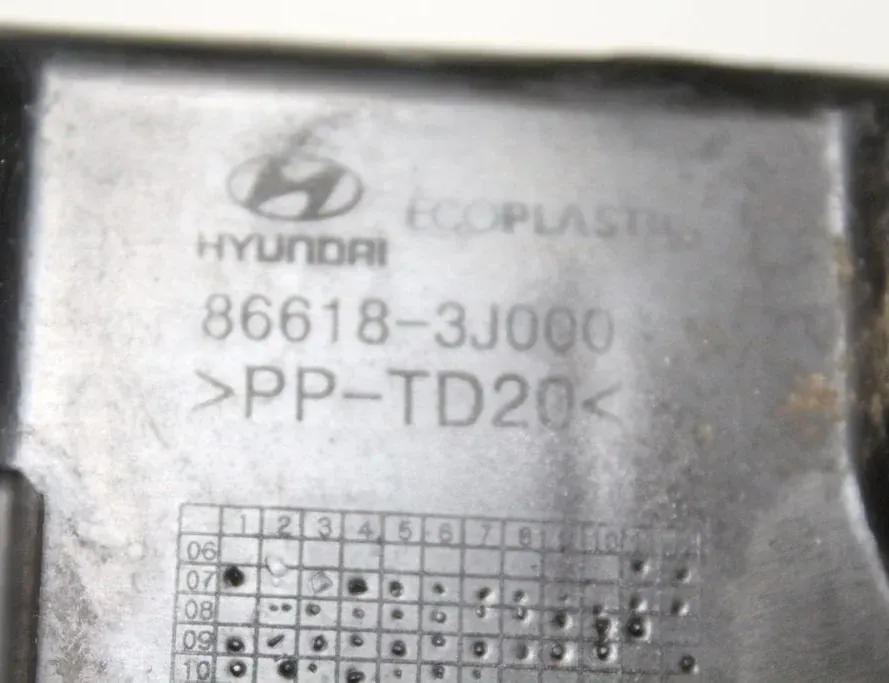 HYUNDAI ix55 1 generation (2008-2013) Pravý zadný držiak nárazníka 86618-3J000 33292311