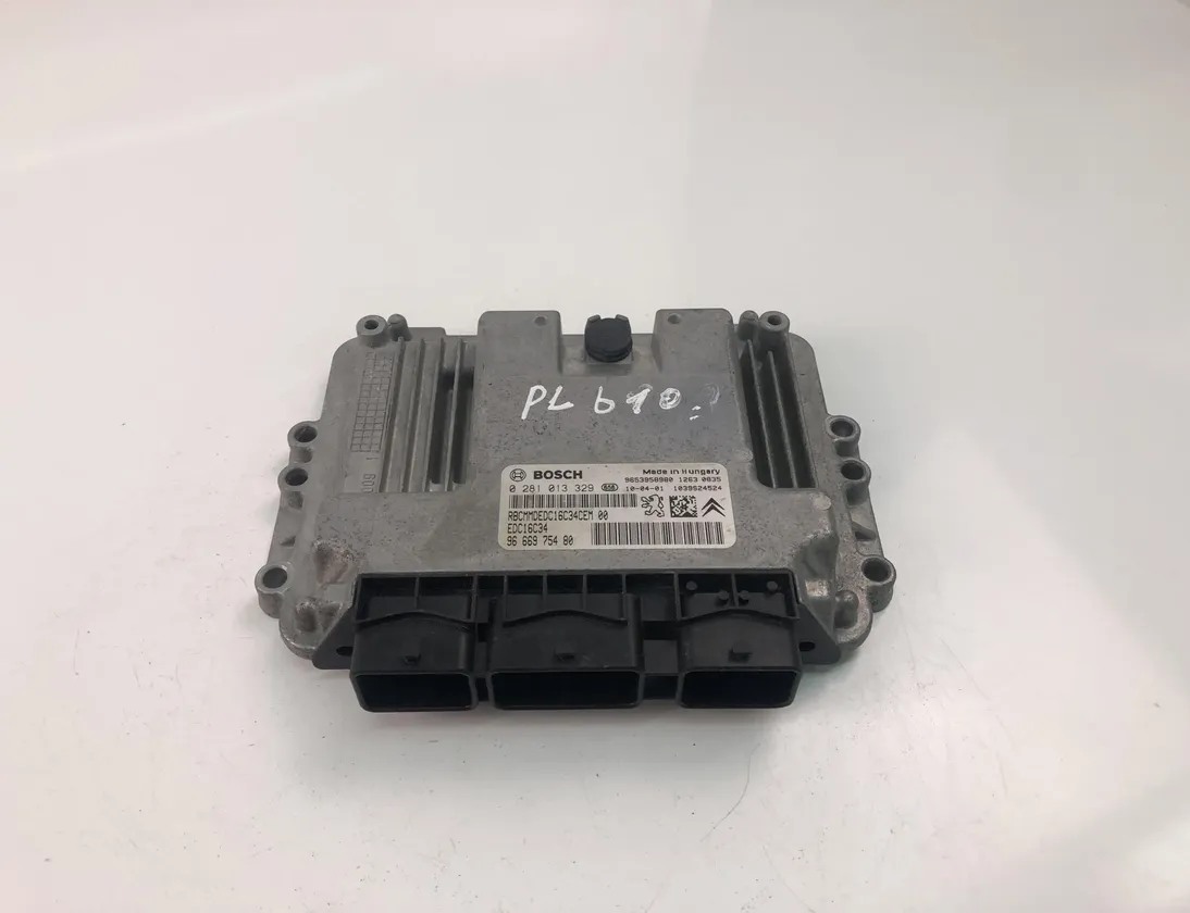 CITROËN Berlingo 2 generation (2008-2023) Блок управления двигателем 0281013329,9666975480 23496294